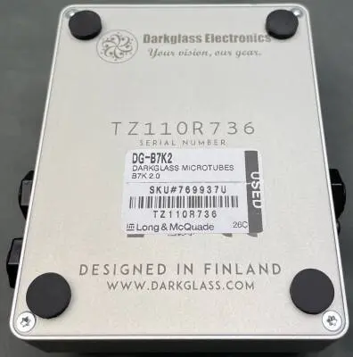 Darkglass - B7K V2 Microtubes Overdrive Pedal 2